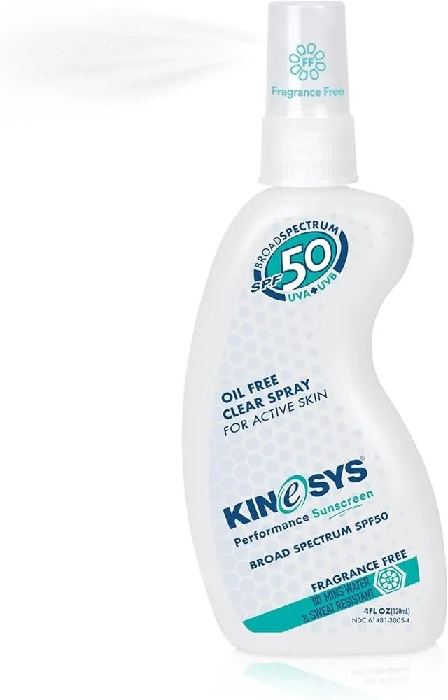 KINeSYS Fragrance-Free Clear Spray