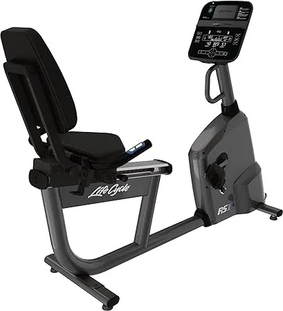 Велотренажер Life Fitness RS1 Recumbent Indoor Cycling Exercise Bike с консолью Go Console