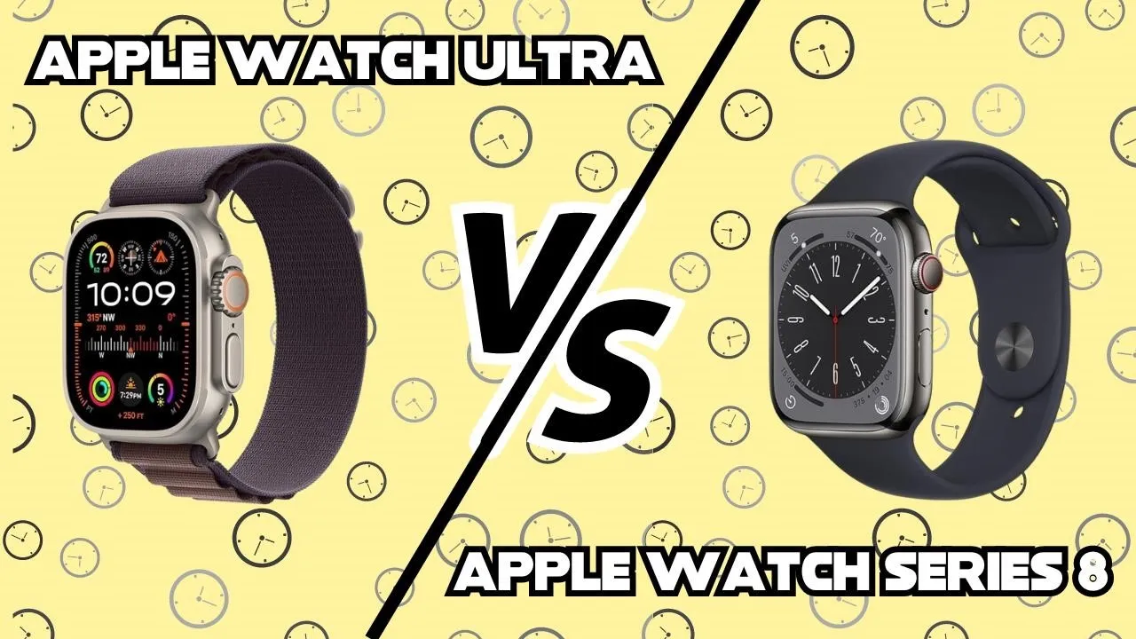 Apple Watch Ultra vs Series 8: характеристики и производительность в сравнении