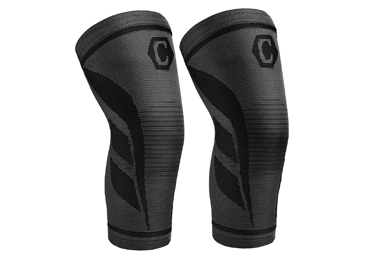 CAMBIVO 2 Pack Knee Compression Sleeve