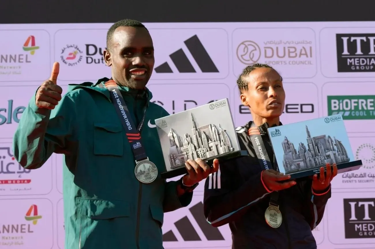 Эфиопия's Tigist Ketema runs fastest debut in history at Dubai Marathon 2